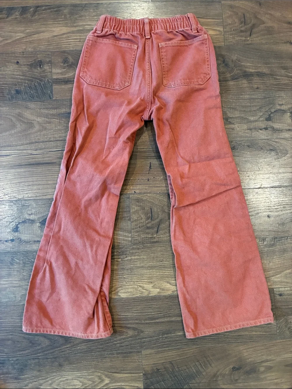 Old Navy Baggy Wide Leg Pants in Rust